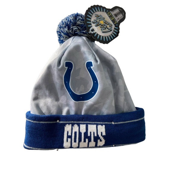 "Indianapolis Colts Light-Up Beanie - Adult's NFL" - Picture 3 of 3